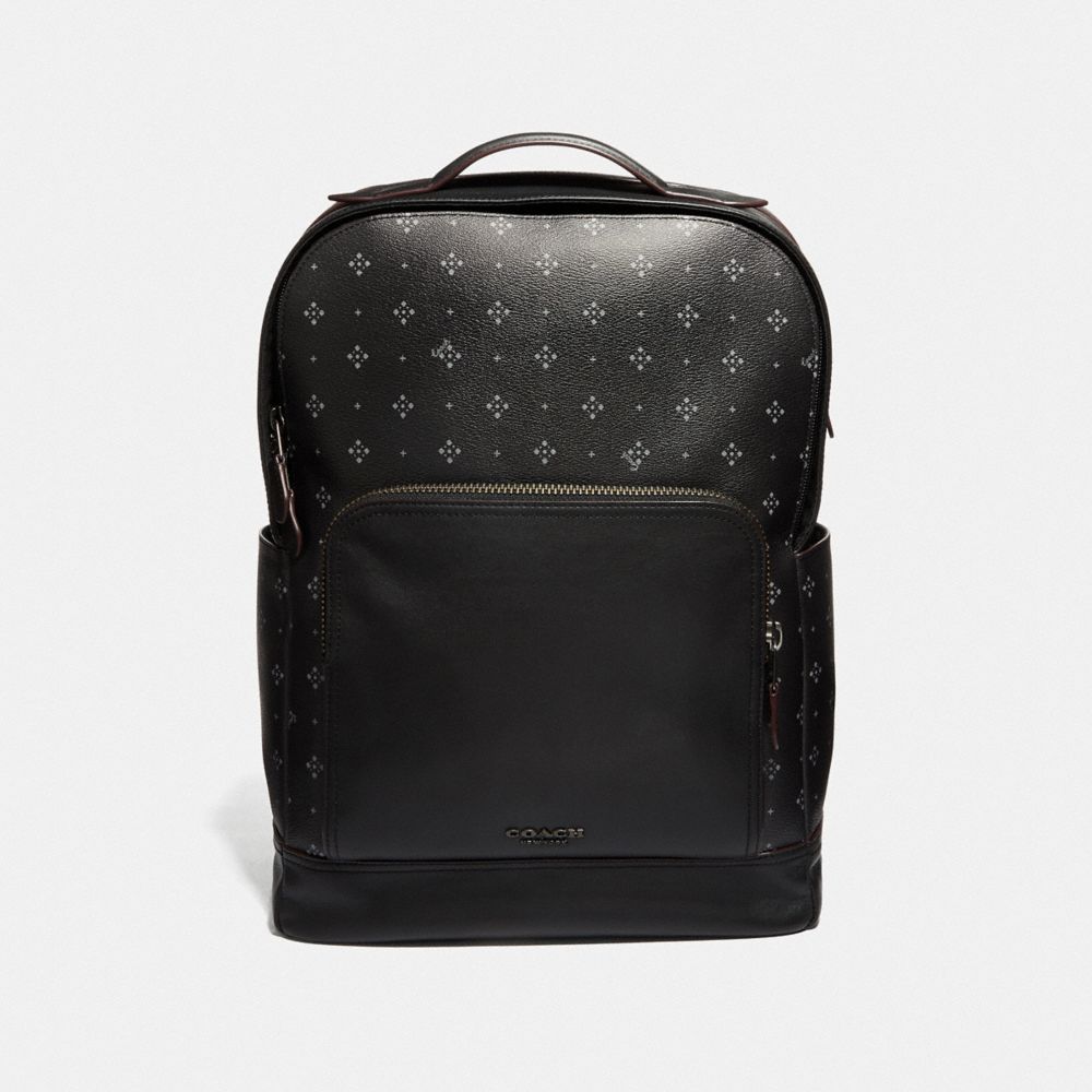 【男款】f73014-qbm2 coach 男包 graham backpack with diamond