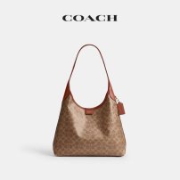 COACH/蔻驰女士BROOKLYN 34号单肩手提hobo包 棕黄色