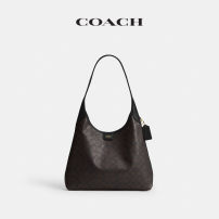 COACH/蔻驰女士BROOKLYN 34号单肩手提hobo包 核桃棕黑色