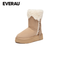 EVERAU雪野仙踪厚底 沙色
