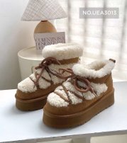 EVERAU焦糖奶泡雪地靴  栗色