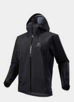 KAILAS凯乐石MONT X-LT冲锋衣GTX防风防水 玄青黑