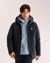 KAILAS/凯乐石男女2026款喀纳斯700蓬灰鹅绒GTX连帽情侣款羽绒服 黑色