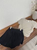 风琴裙 黑色