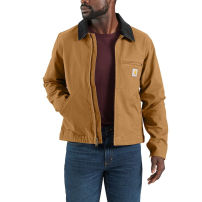卡哈特Carhartt 底特律工装撞色领夹克 卡其色