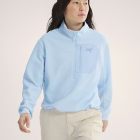 Arcteryx/始祖鸟女款 Olera Zip 半拉链保暖上衣 凌云蓝