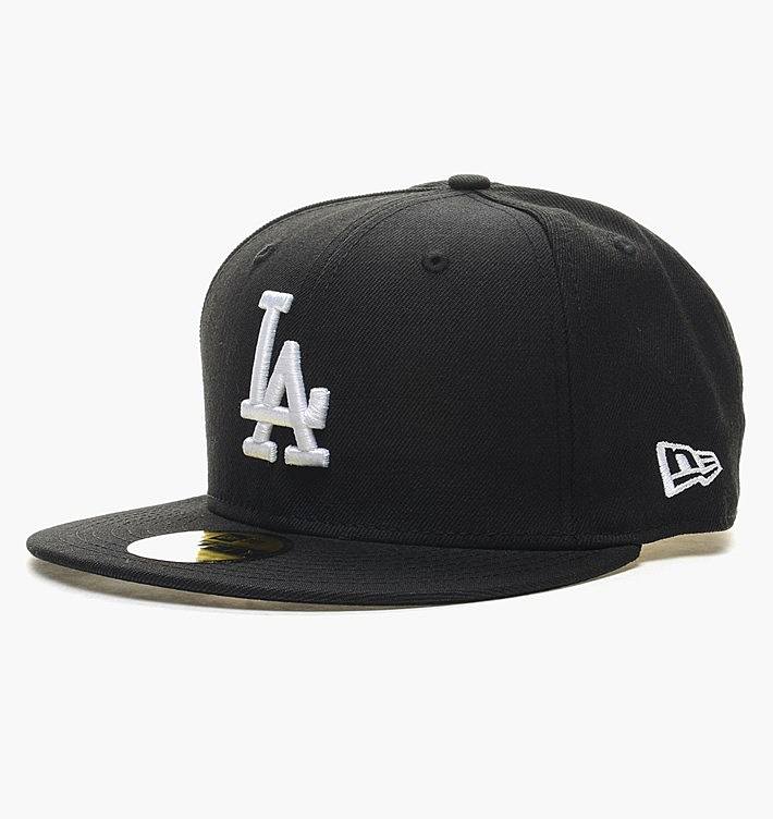 neweramlb黑白色毛呢道奇队棒球帽blaonblalosdodblawhi10047495