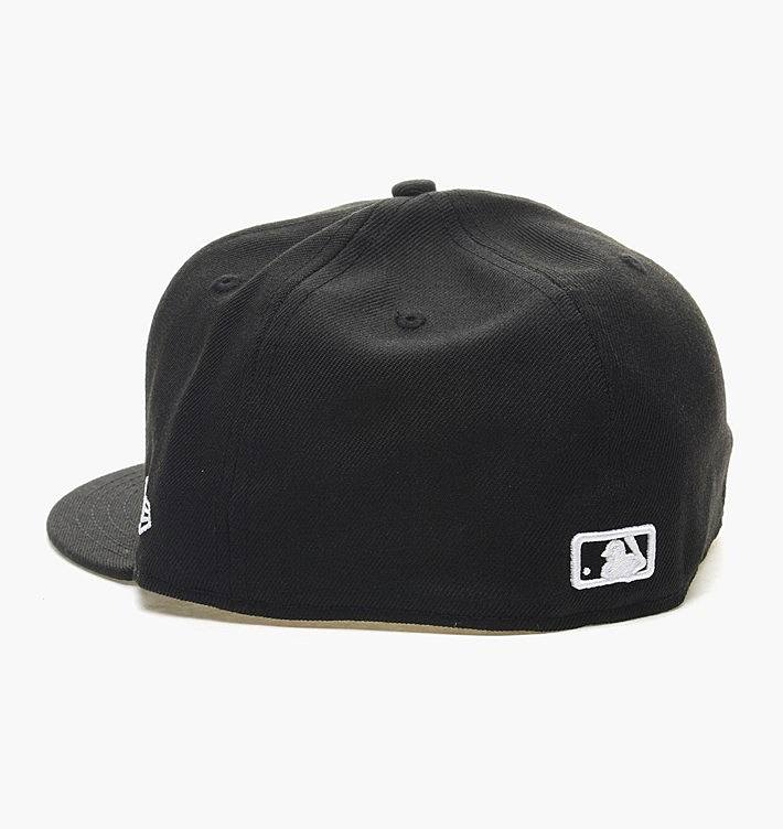 neweramlb黑白色毛呢道奇队棒球帽blaonblalosdodblawhi10047495