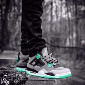 Air Jordan IV Green Glow 4 AJ4 308497 033