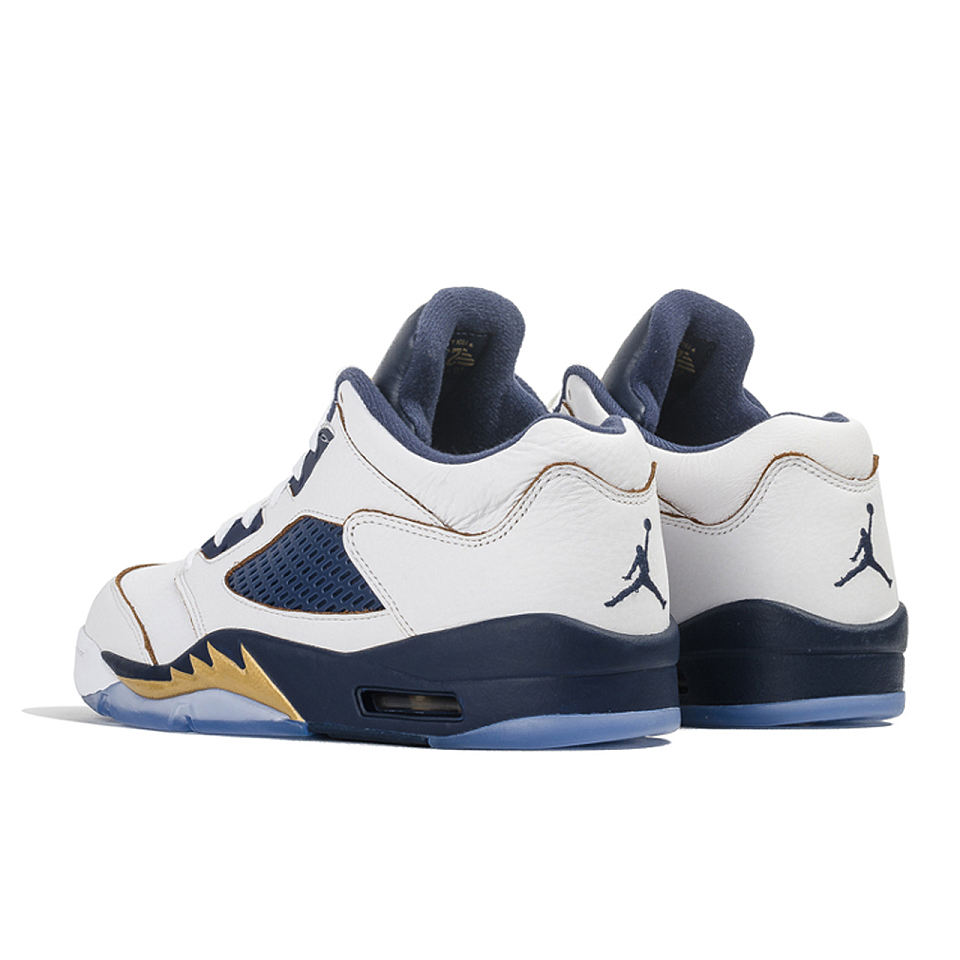 airjordan5retrolowgs乔aj5海军蓝篮球鞋女314338135