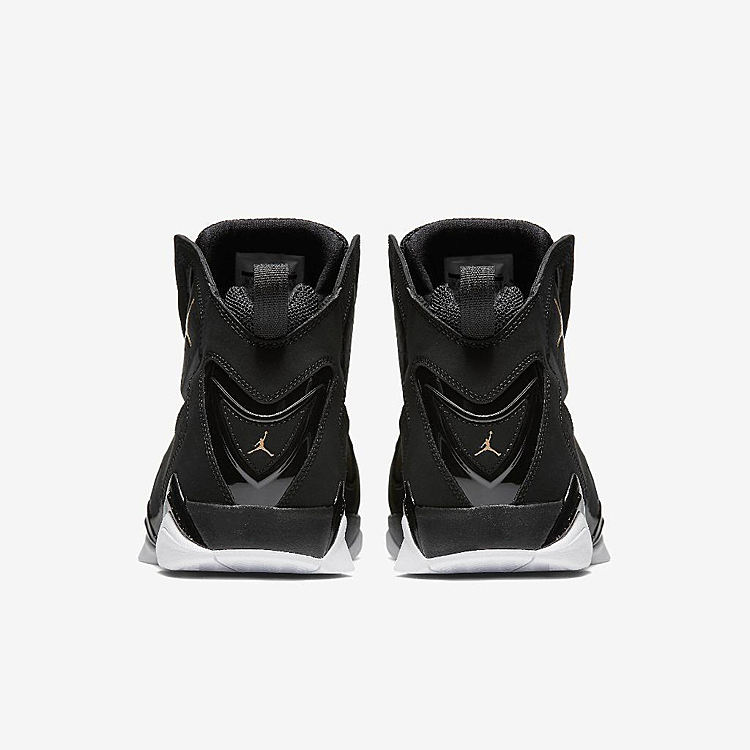 airjordantrueflightaj7黑白金篮球鞋343795026