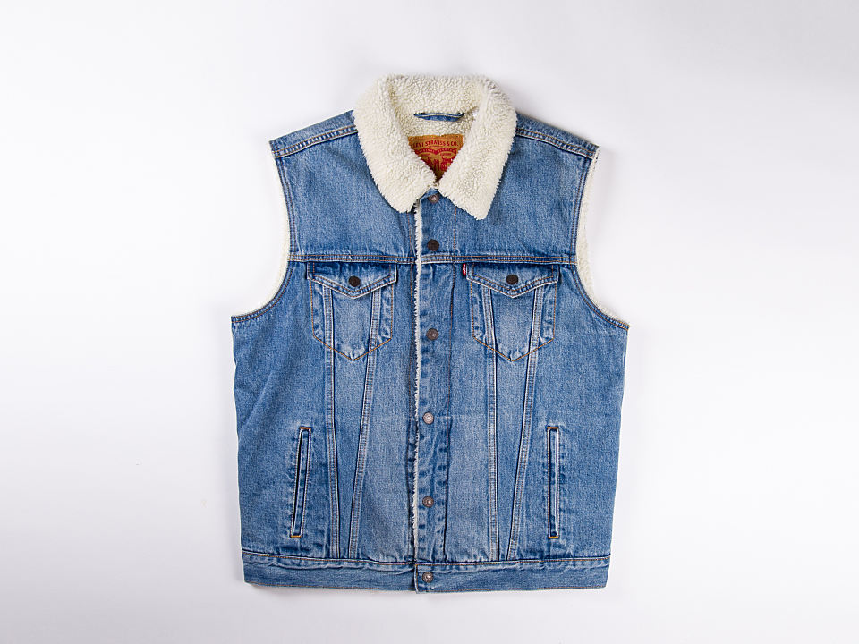 【男款】levis 牛仔马甲 283390003