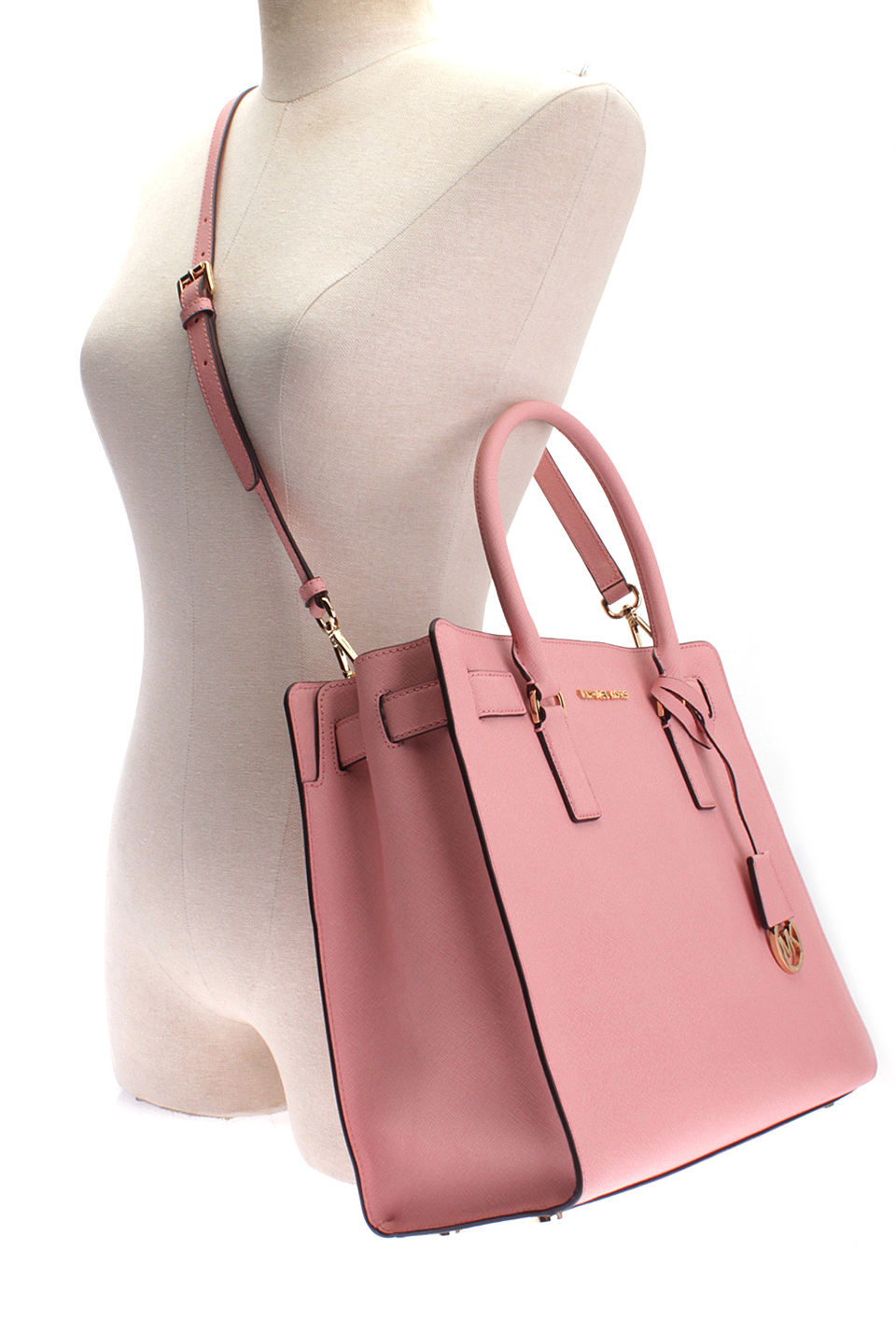 michael kors 迪龙 tz 托特包 大号 浅粉色 30h5gait3l-pale pink