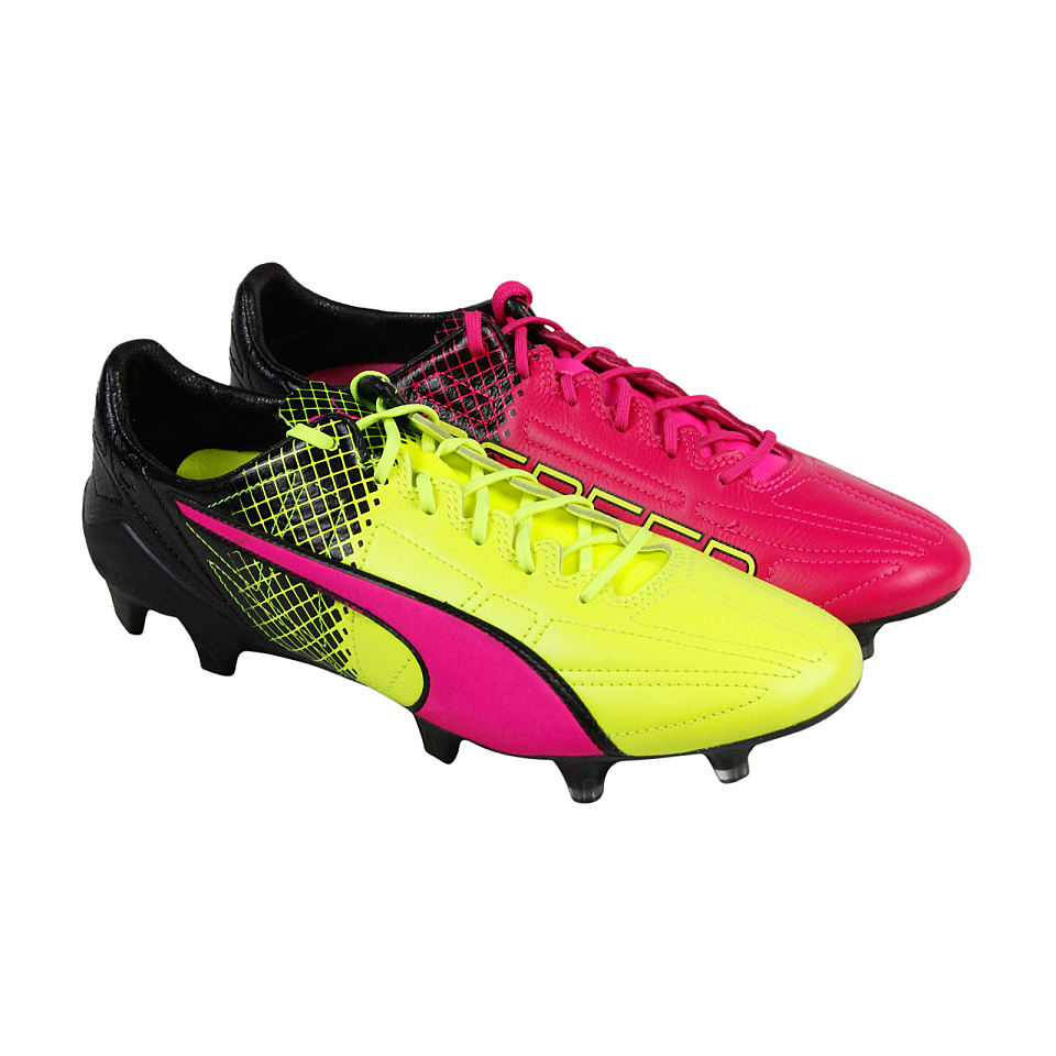 【男款】puma evospeed sl ii tricks fg 运动鞋 黄色/粉色/黑色