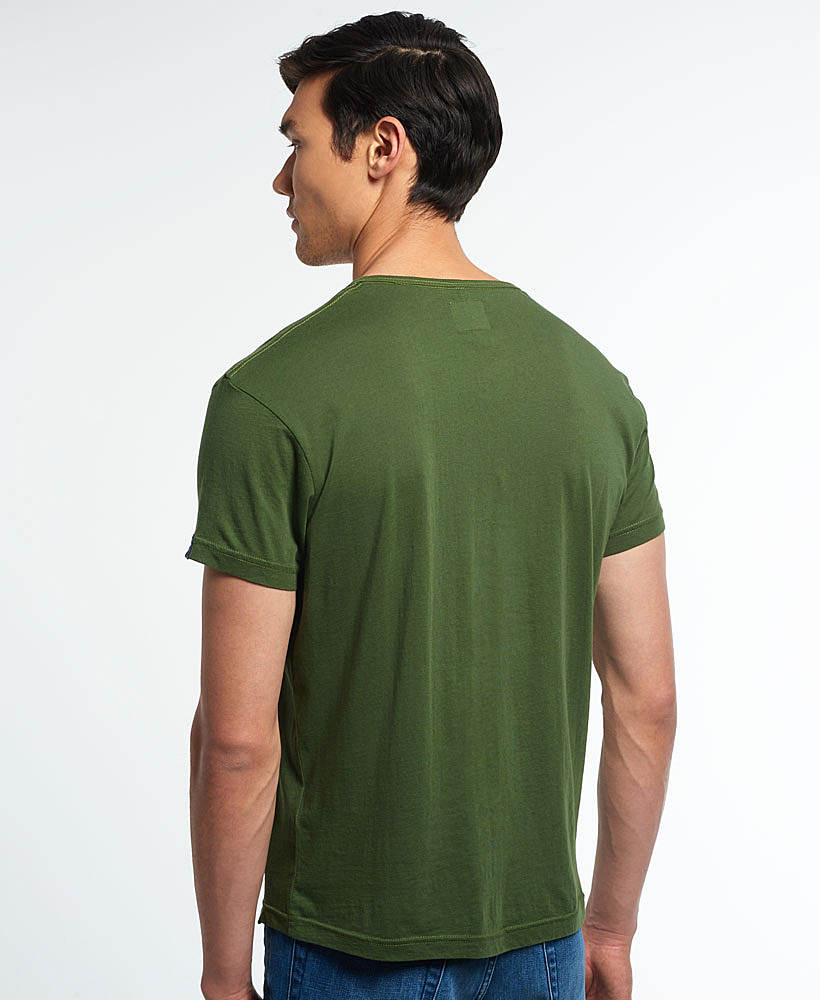 男款superdryierefinedt恤62880军绿色