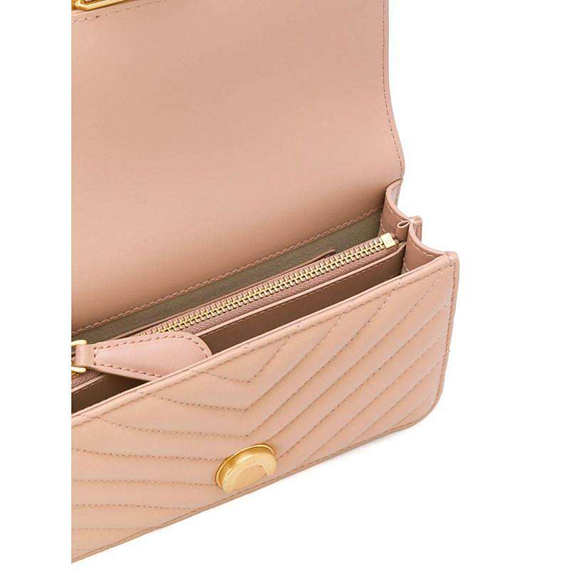 女款pinko品高女士粉色斜挎包991p21tly6ktlightpink