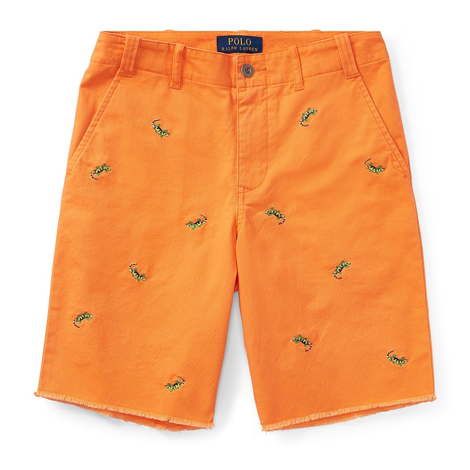 【男童】ralph lauren 直筒版 stretch 短裤 430281 thai orange