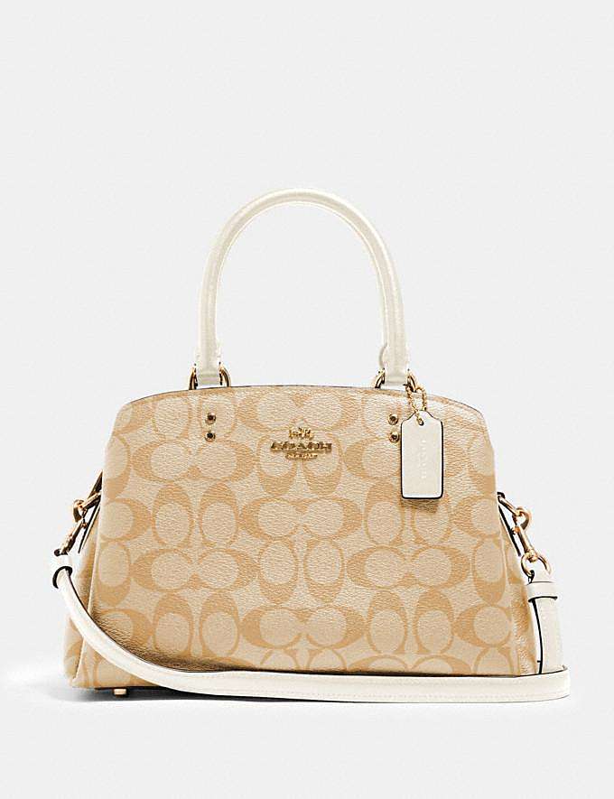 女款91494imdqccoach女包minililliecarryallinsignaturecanvas