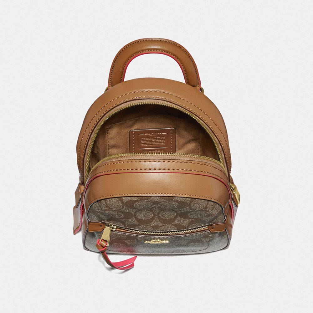 coach andi backpack in signature canvas