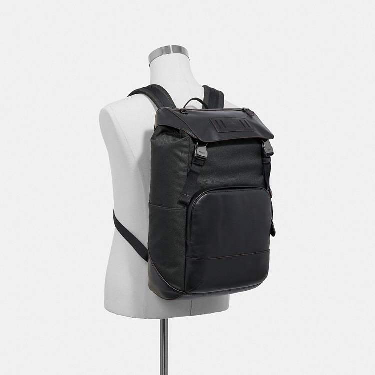 Coach terrain roll top backpack deals