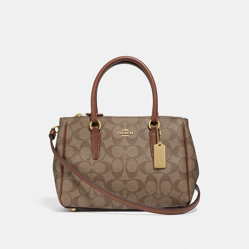 【女款】f67027-ime74 coach 女包 mini surrey carryall in