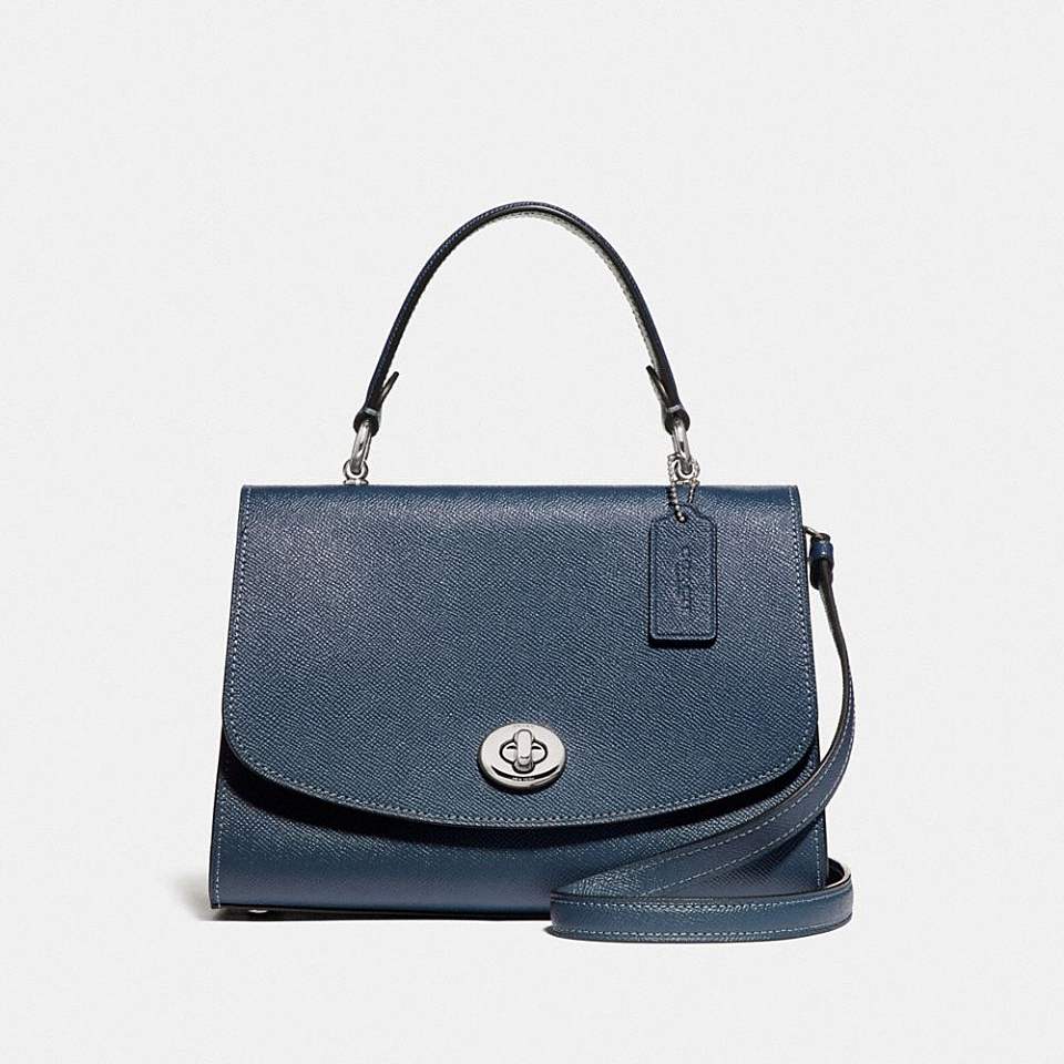 【新款】【女款】f76618-svde coach 女包 tilly top handle satchel