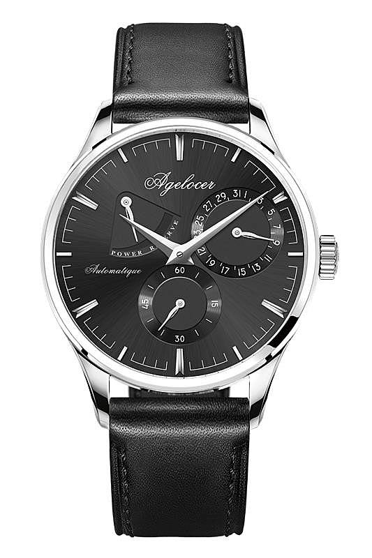 艾戈勒(agelocer)布达佩斯系列瑞士进口手表三针多功能商务男表全自动