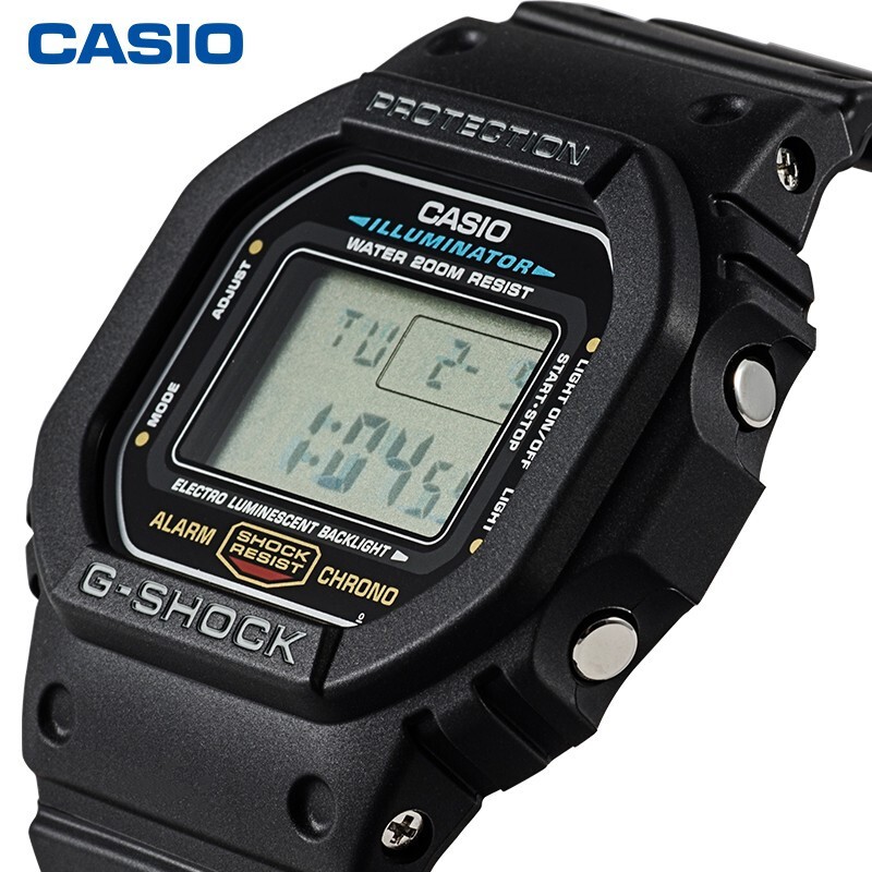 男款】 卡西欧（CASIO）手表G-SHOCK 头文字D 男士防水防震运动手表石英