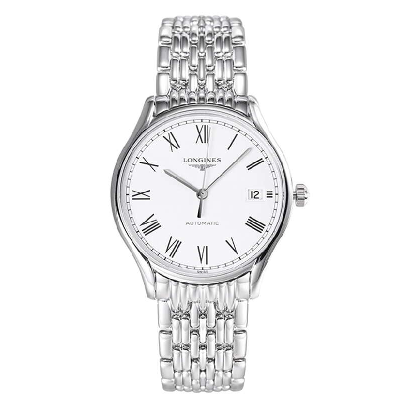 浪琴(longines)手表律雅系列机械男表l4.860.4.11.
