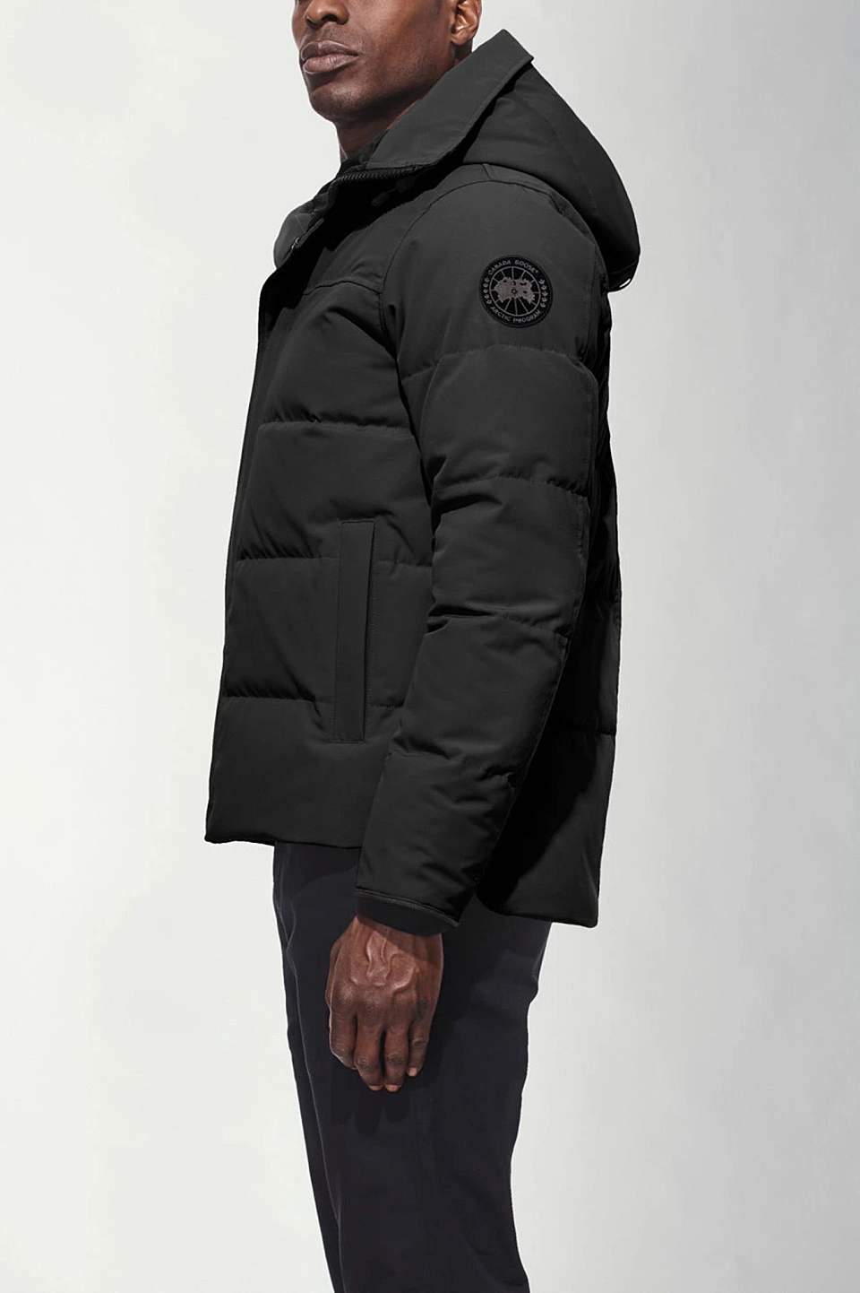 【男款】canada goose macmillan 黑标派克大衣 3804mb-black / noir