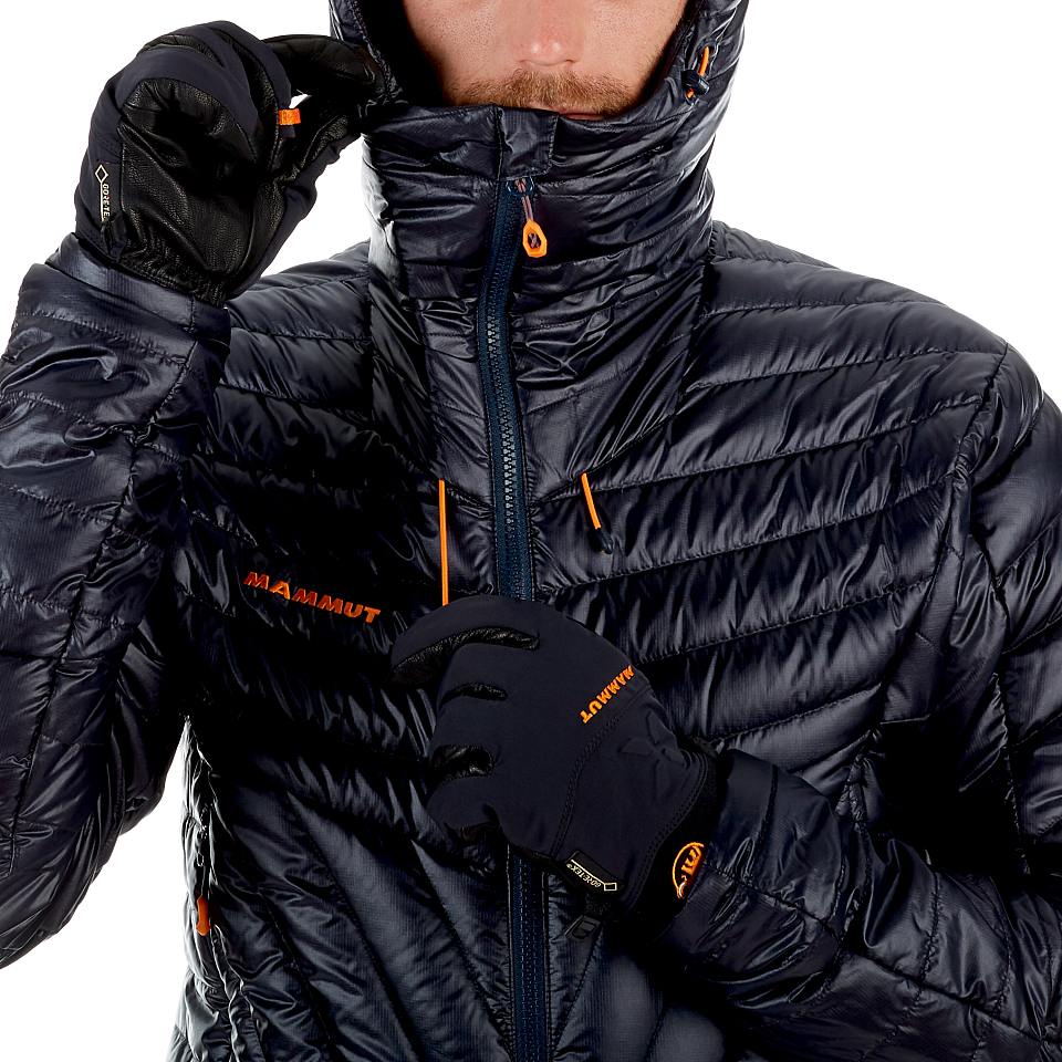 男款mammut猛犸象艾格系列eigerjochadvancedin带帽羽绒服如图