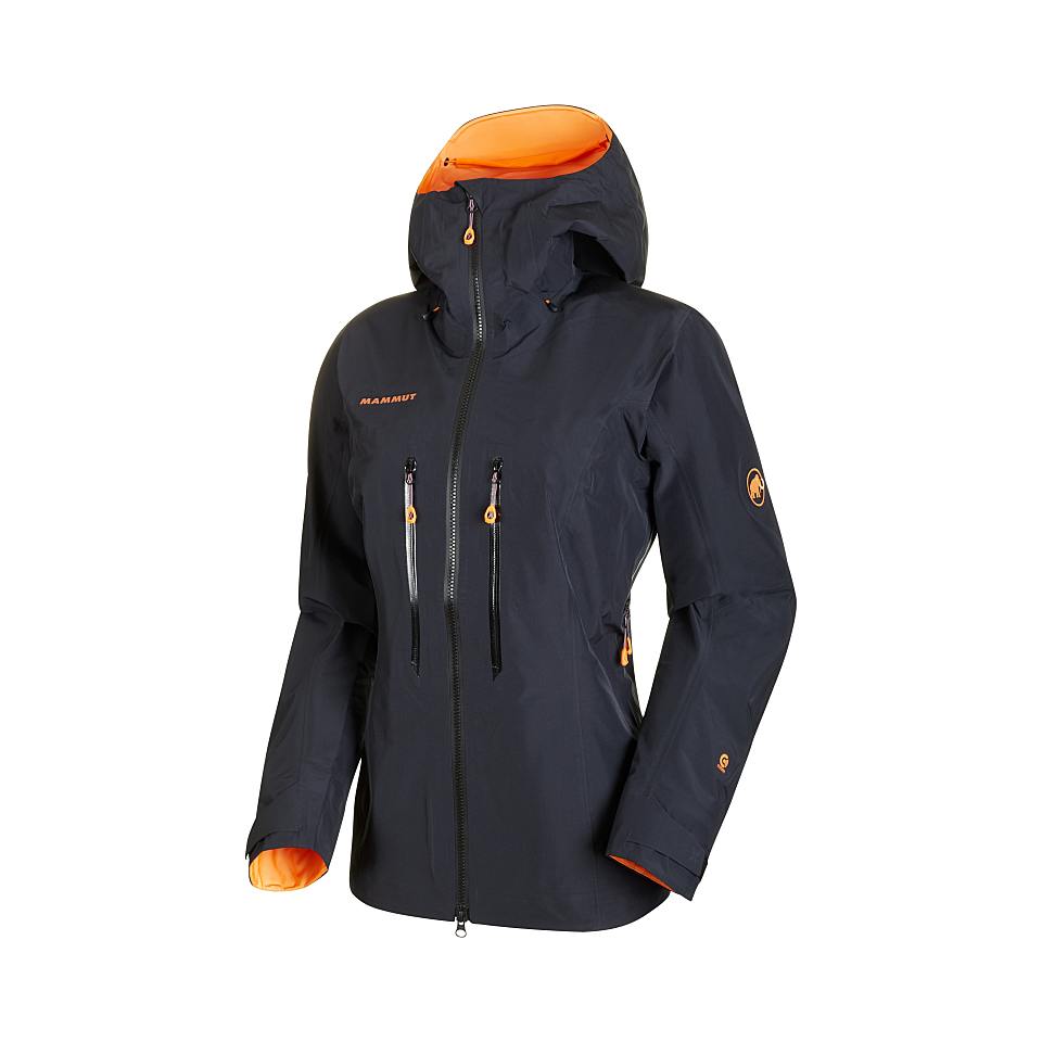 【女款】艾格极限系列 nordwand advanced 硬壳连帽冲锋衣 black 1010