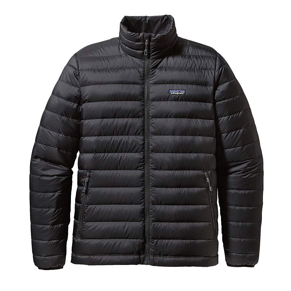 男款patagonia男士downsweater羽绒服800蓬黑色84674blk