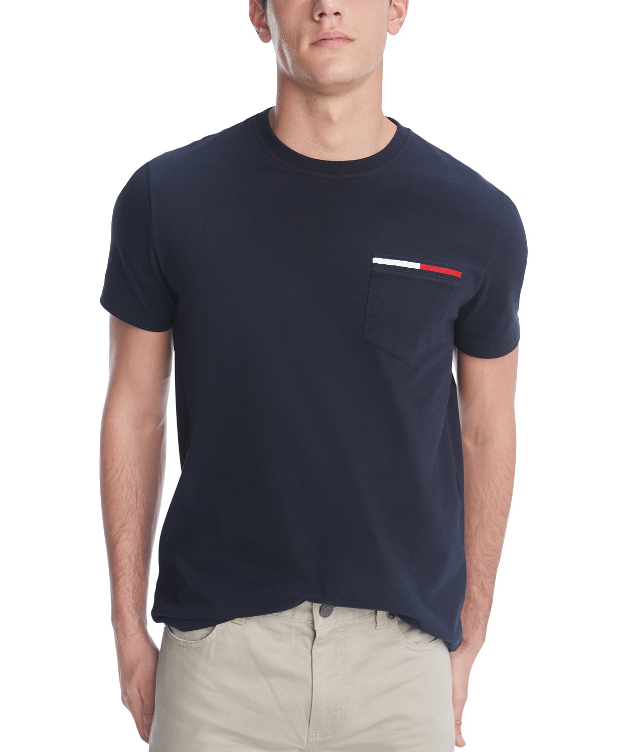【男款】tommy hilfiger flag icon pocket t恤 10495974sky captain