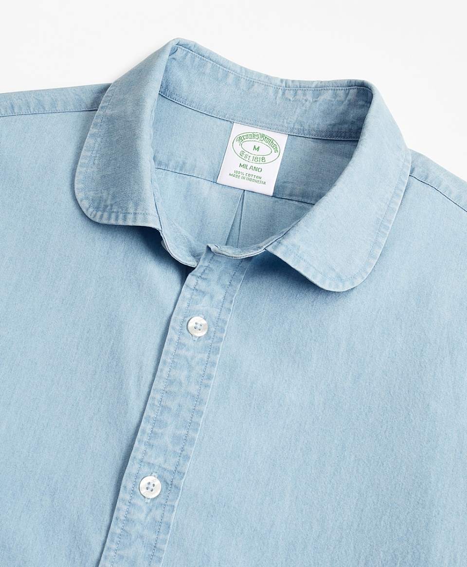 【男款】milano 超修身版休闲衬衫 mg03503-light blue