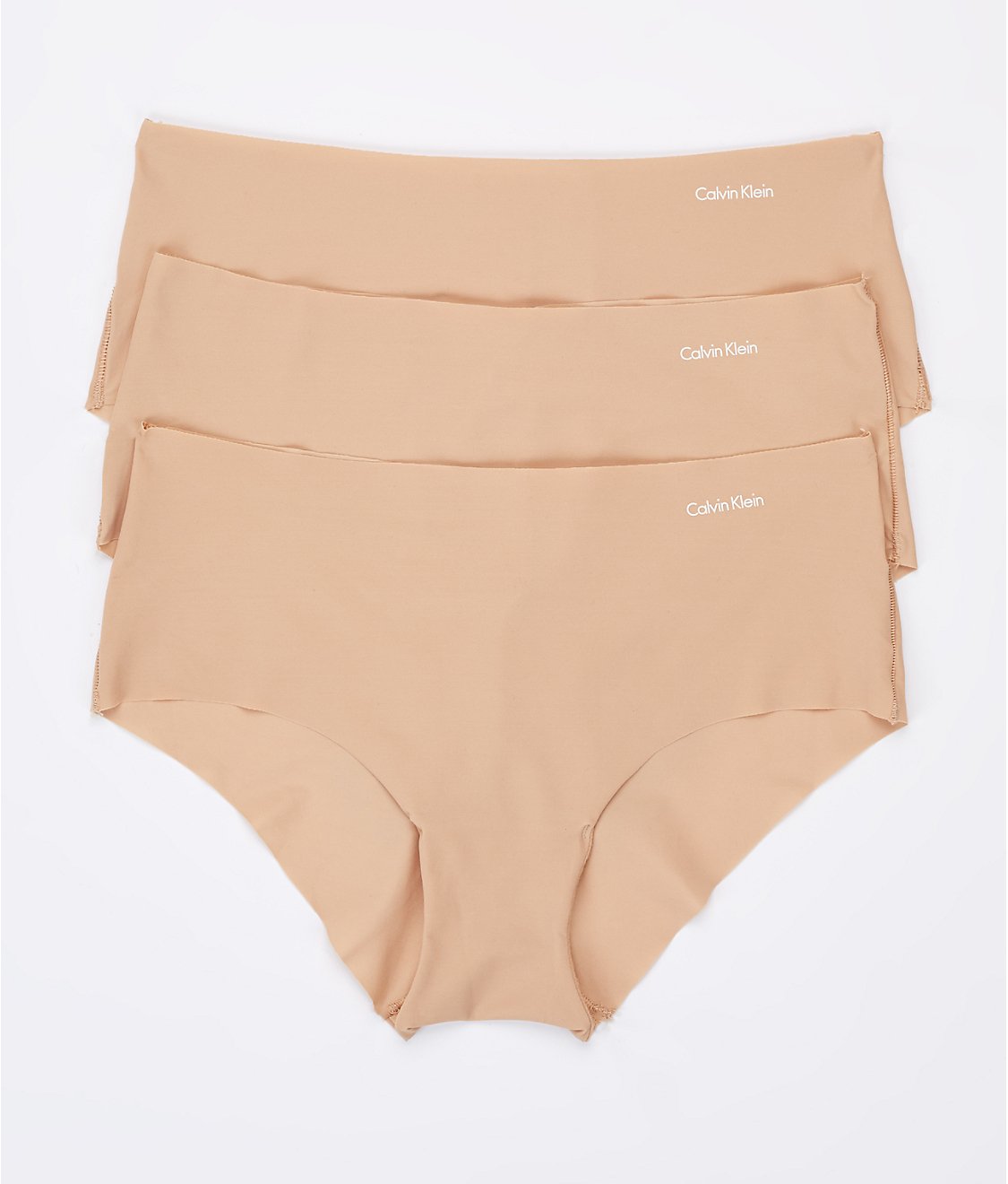 【女款】ck invisibles无痕系列低腰三角裤3条装 qd3559-274