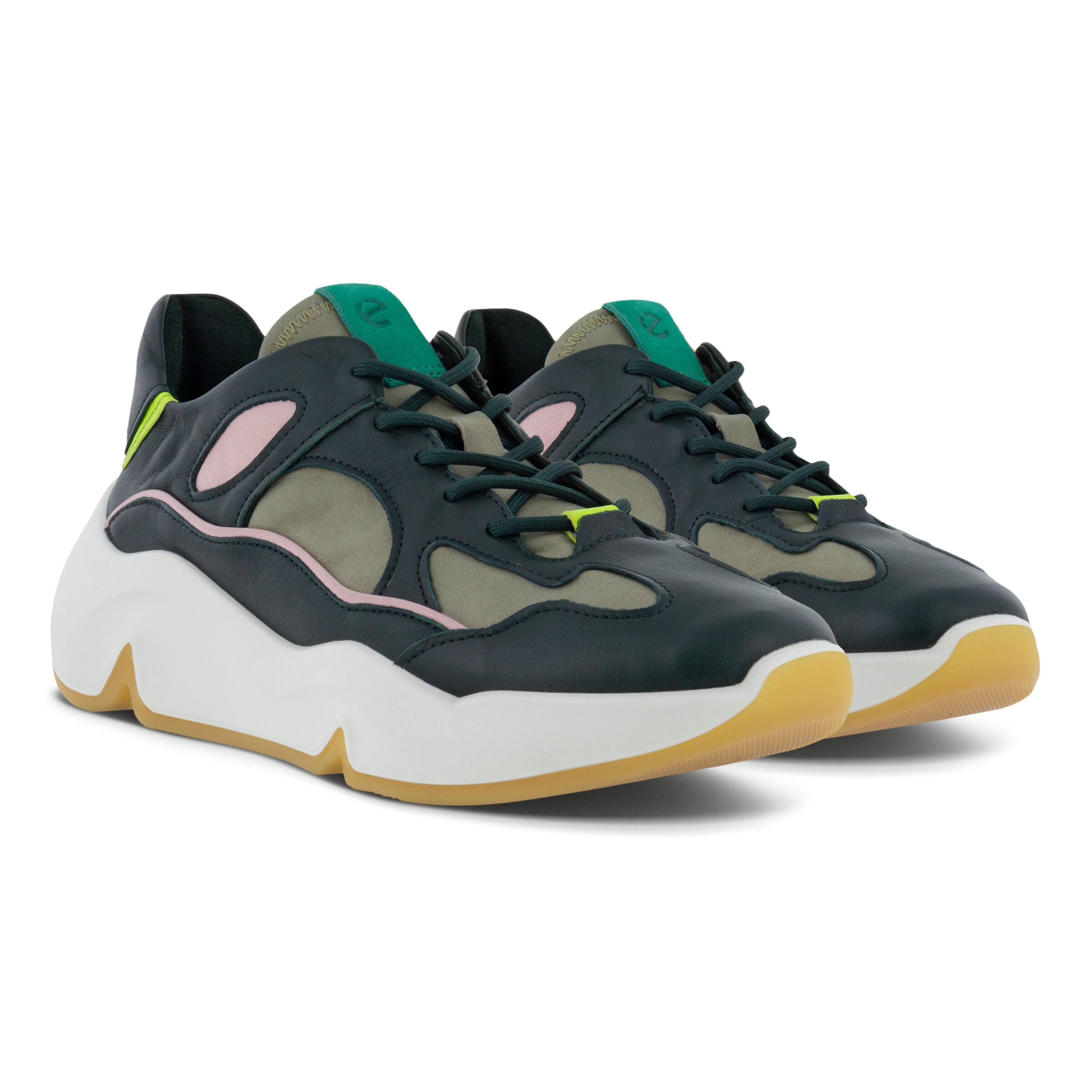 購入 女款】ECCO CHUNKY 休闲鞋MULTICOLOR SEA TANGLE 203213-60135