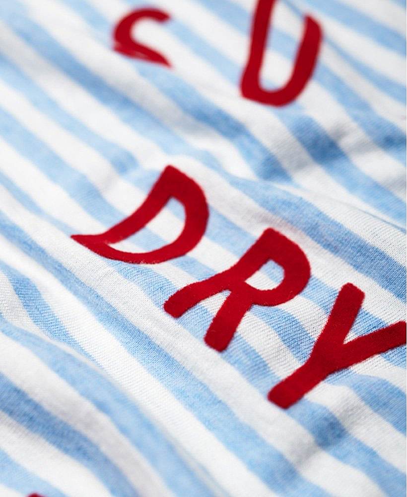 女款coaststripegraphic背心146385seafoambluewhitestripe