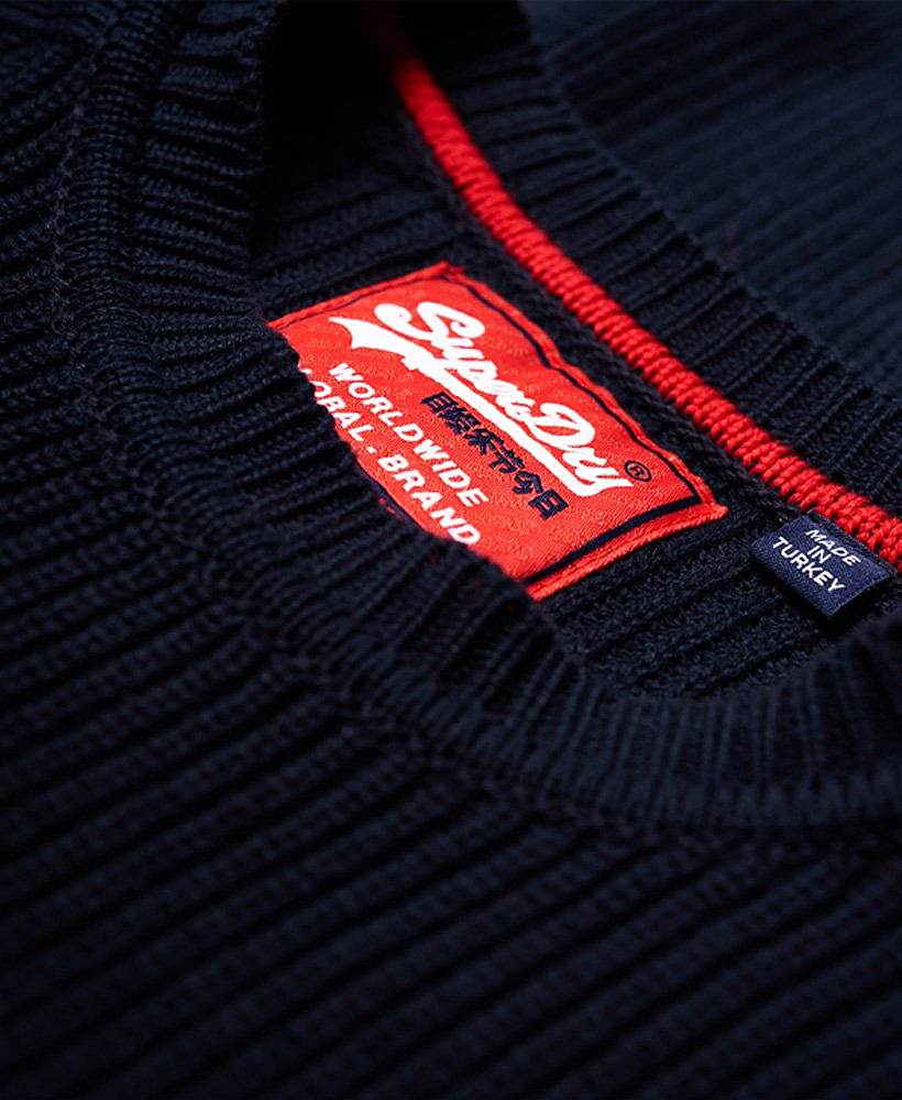 【男款】athletic textured 圆领针织衫 148562 dark navy