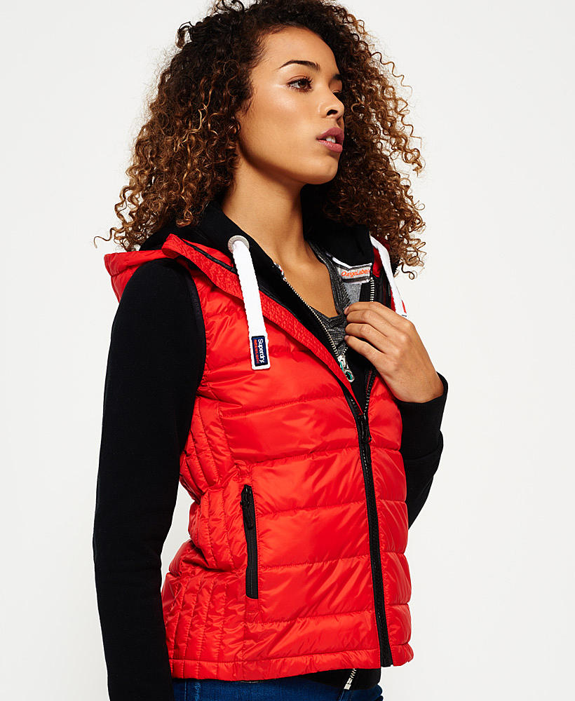 【女款】superdry core luxe 马甲 70404 红色 - 全民海淘 纵有等待