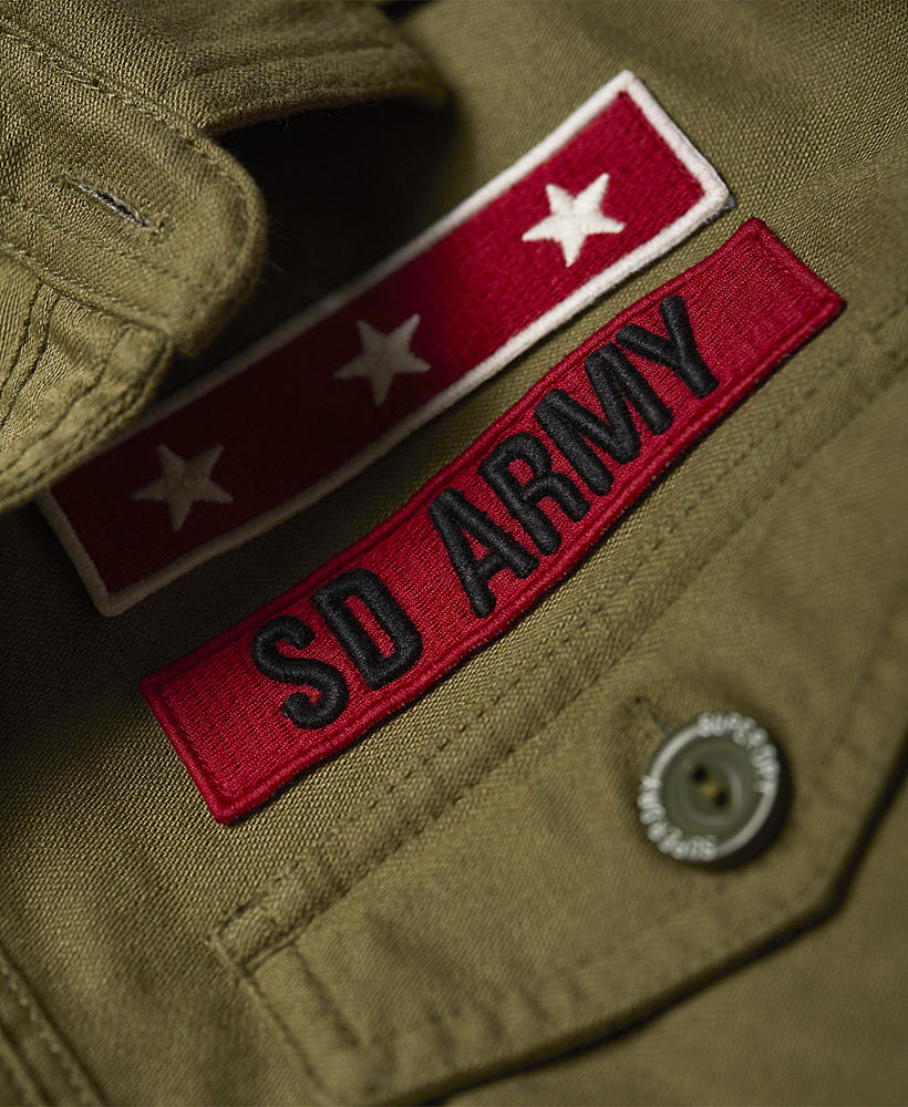 男款superdryarmycorpslongsleeve衬衫70748橄榄绿