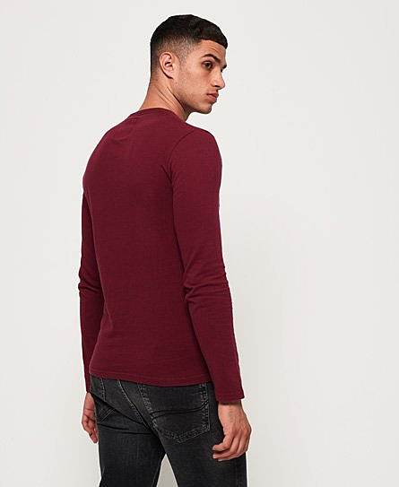 男款vintagelogopanel长袖t恤78928tintabburgundysantamonicagreytin