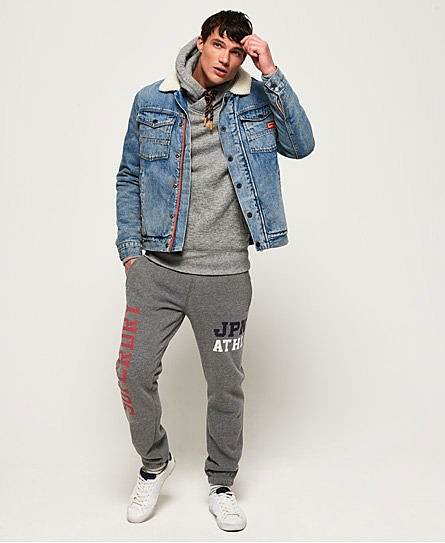 男款trackfield慢跑裤84247santamonicagreymarl