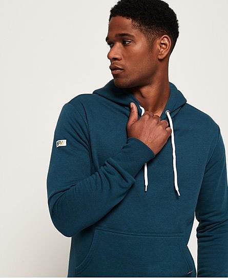 男款la带帽卫衣92517petrolblue