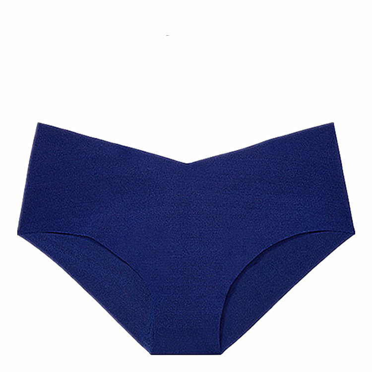 victoriassecret110698403nh9深蓝色三角无痕女士内裤后英文字母深蓝