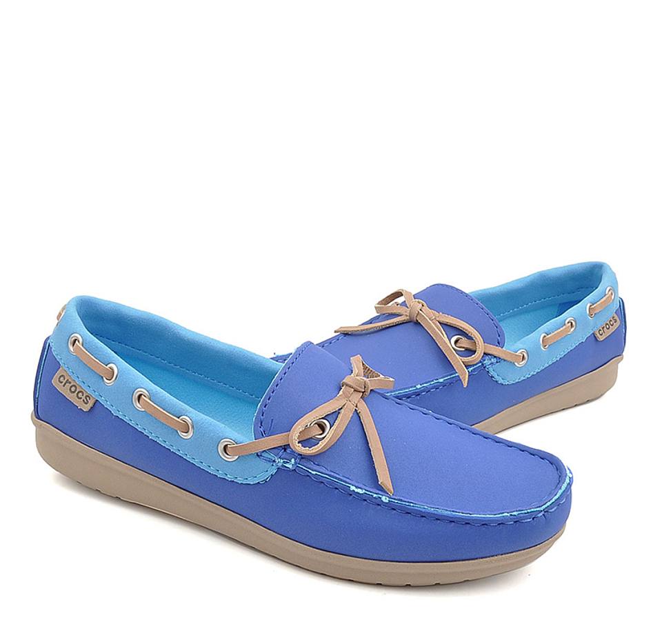 【女款】 crocs卡骆驰女鞋卡乐彩乐福鞋平底休闲轻便低帮单鞋