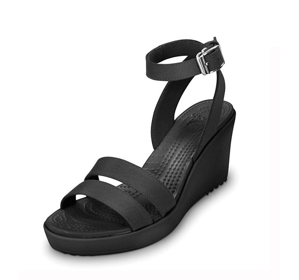 【女款】 crocs卡骆驰女鞋坡跟凉鞋户外沙滩女式优雅舒适蕾丽高跟鞋