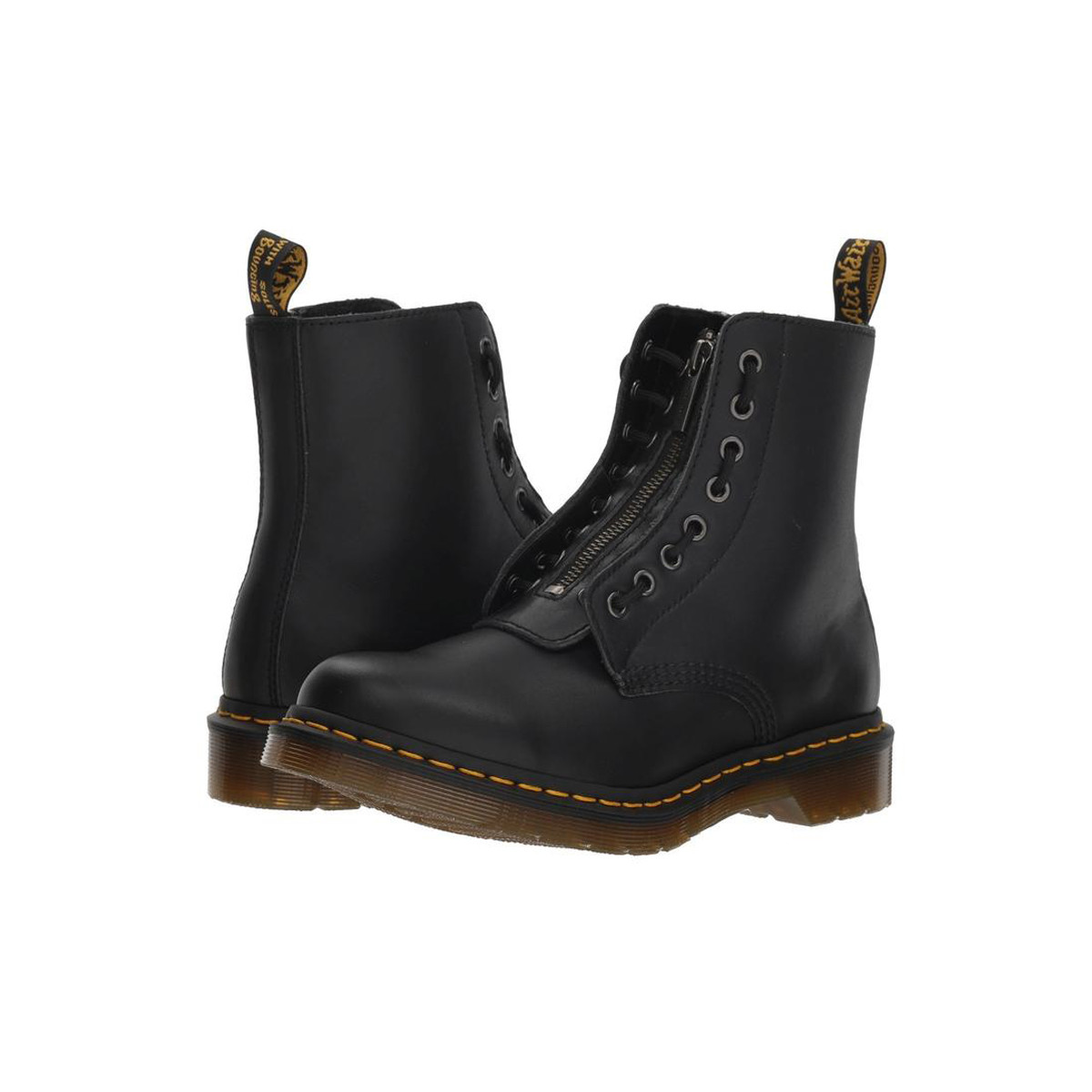 【男女通款】 马汀博士1460pascal软皮8孔时尚前拉链马丁靴