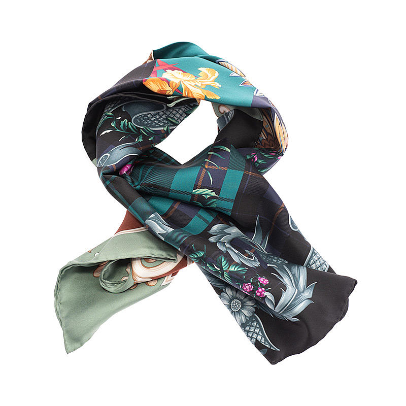 女款salvatoreferragamo菲拉格慕女士多色围巾59317965001721126