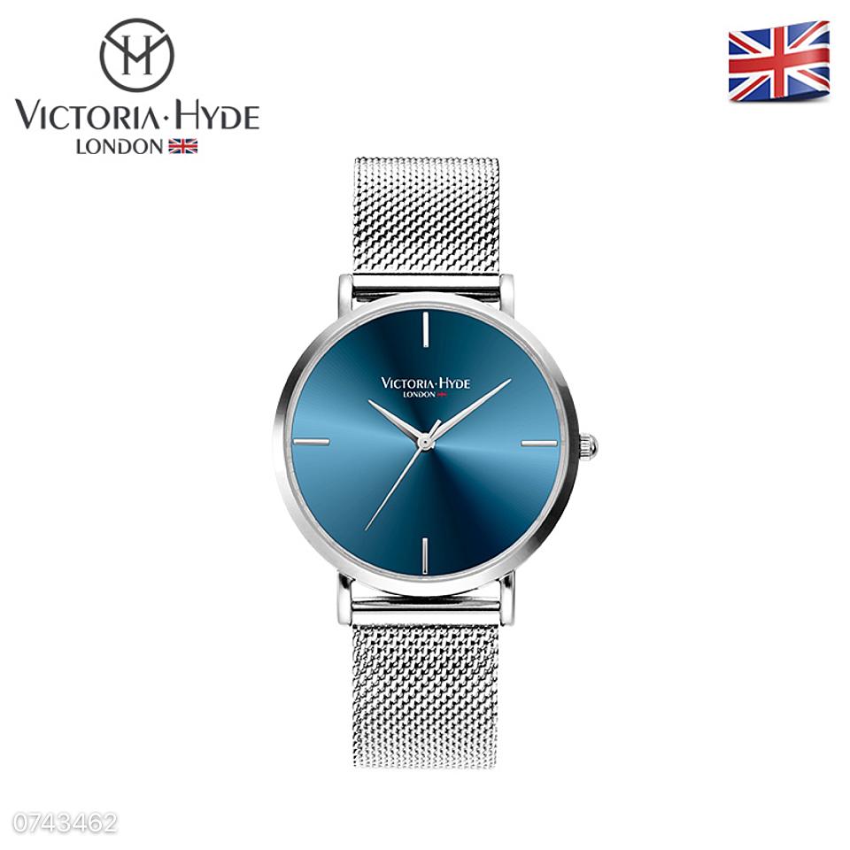 【男款】 victoriahyde男士手表钢带手表休闲时尚蓝盘钢带